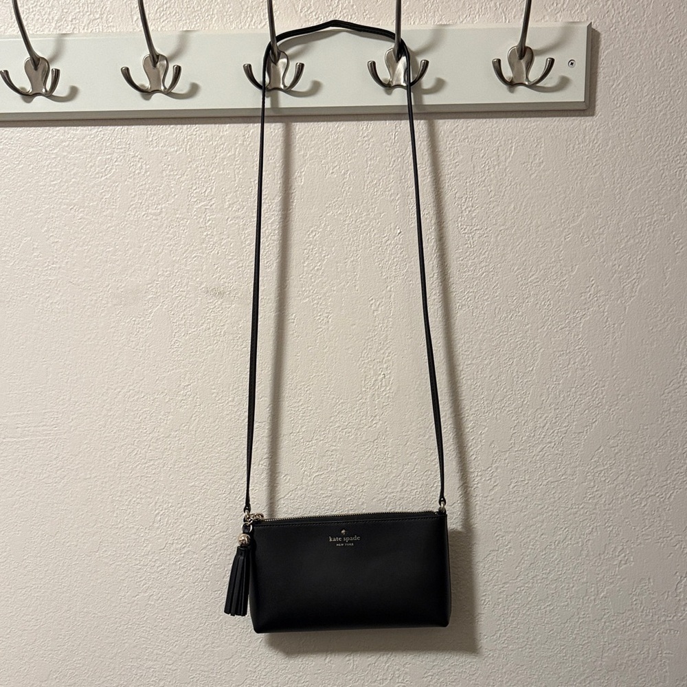 Kate Spade Elegant Black Crossbody Bag